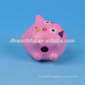 Cheapest pink pig ceramic kids banks for saving money